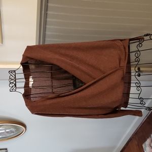 👚FAVLUX FASHON FAUX WRAP SWEATER 👚